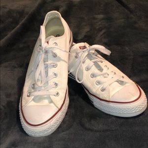 White Low Top Converse